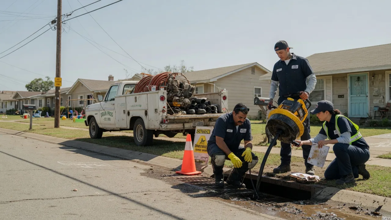 Drain Cleaning in Mount Vernon, TX near me